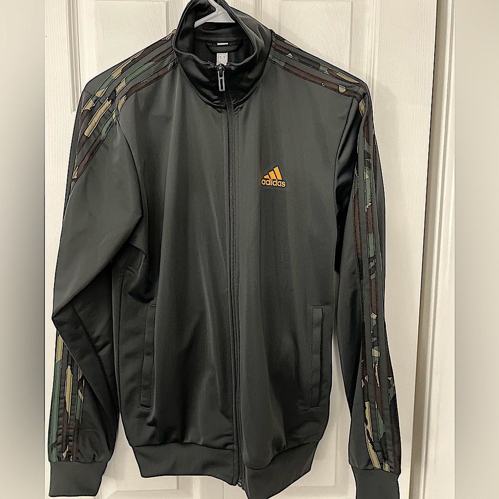 Adidas Camo Warm-Up Tricot Track Jacket